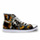 Thumbnail: Boy Vulcanize Shoes Men's High Top Shoes Cool Punk Skull Printing Canvas Shoe