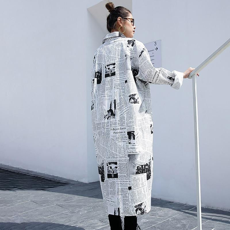 Thumbnail: Toriko Newspaper Print Shirt Dress