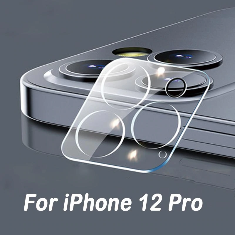 Thumbnail: 3-1pcs Camera Protection Glass for iPhone 12 Pro Max Mini Screen Protector