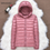 Thumbnail: Winter Women Ultralight Thin Down Jacket White Duck Down Hooded Jackets