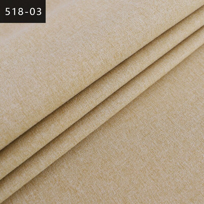 Thumbnail: Linen Fabric Textile Fabrics Solid Fabric for Sofa Furniture Plain