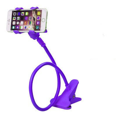 Thumbnail: Universal Long Arm Clip Mount Phone Stand for iPhone Mobile Phone