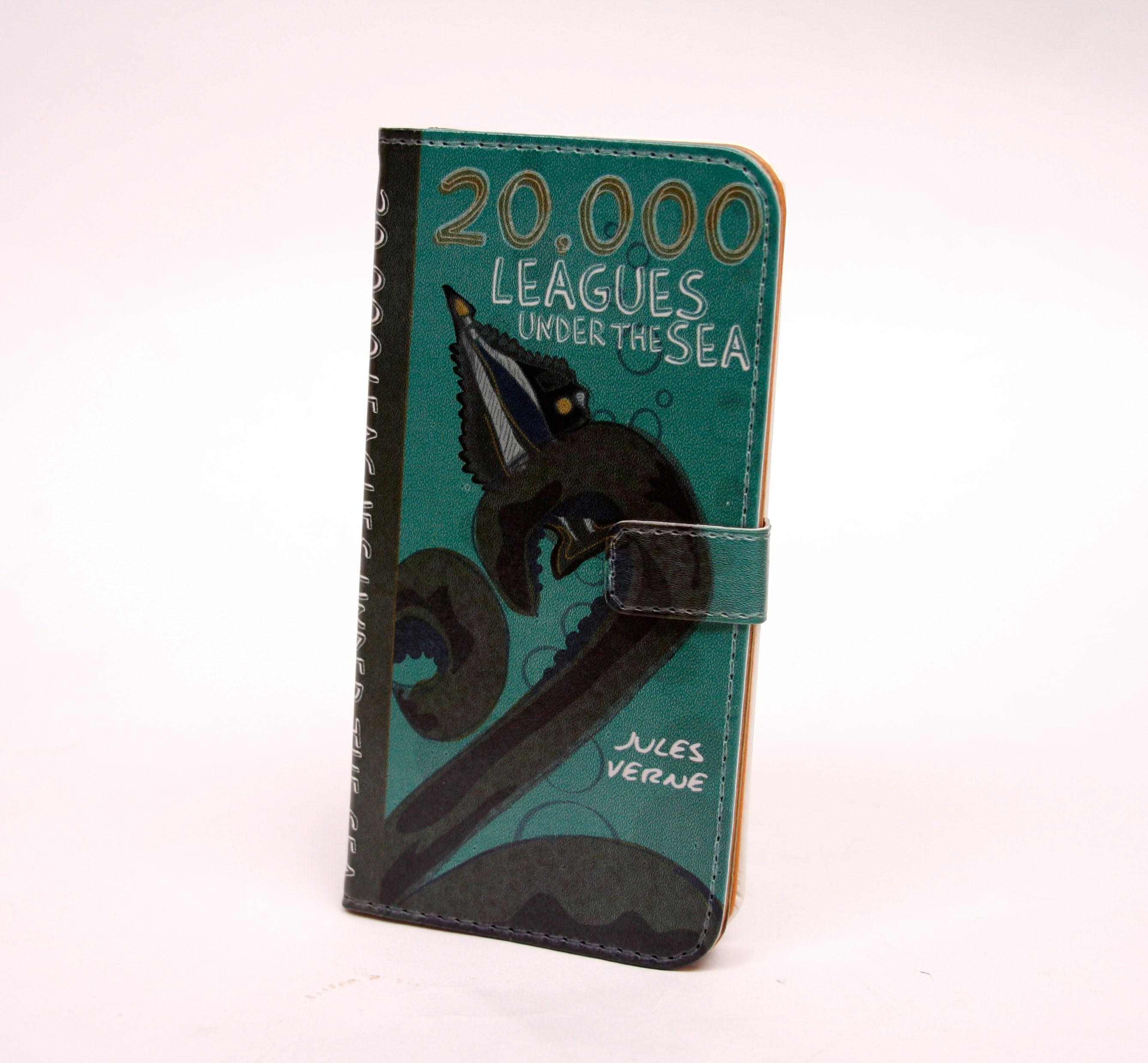20,000 Leagues Phone Flip Case Wallet for iPhone and Samsung