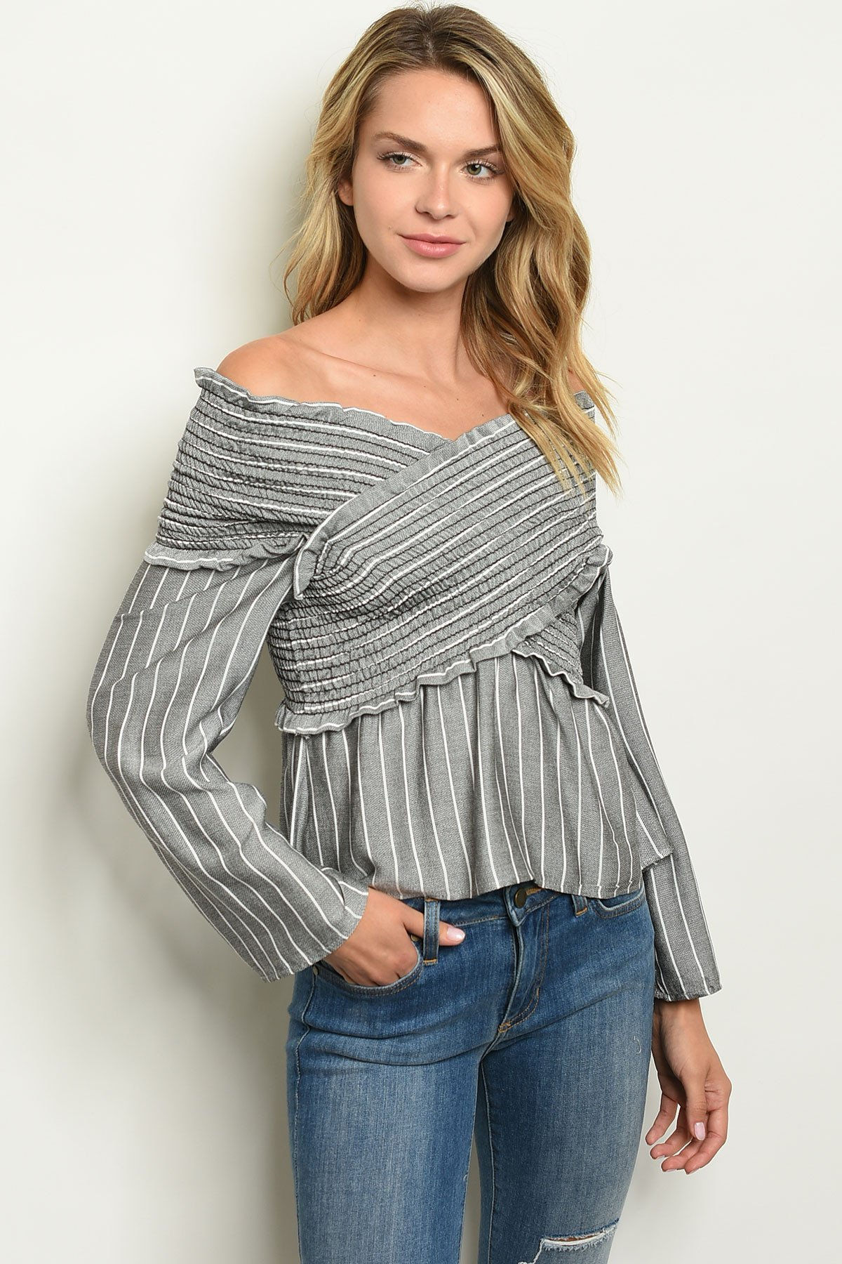 Womens Stripes Top