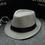 Thumbnail: Fedoras Top Jazz Plaid Hat  Bowler Hats Cap Classic Version Chapeau Hats