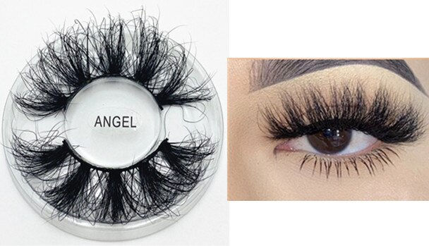 Thumbnail: 25mm Mink Lashes Natural 3D Eyelashes Dramatic Volume False Eyelashes Extension