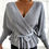 Miniaturebillede: Sequin Sweaters 2020 Autumn Winter Off Shoulder