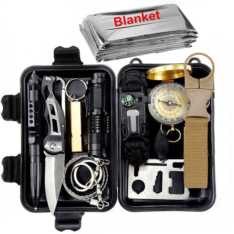 Thumbnail: Survival Tool First Aid Kits SOS Emergency Gear Survival Kit  EDC Emergency