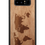 Thumbnail: Slim Wooden Phone Case (World Map Traveler in Mahogany)