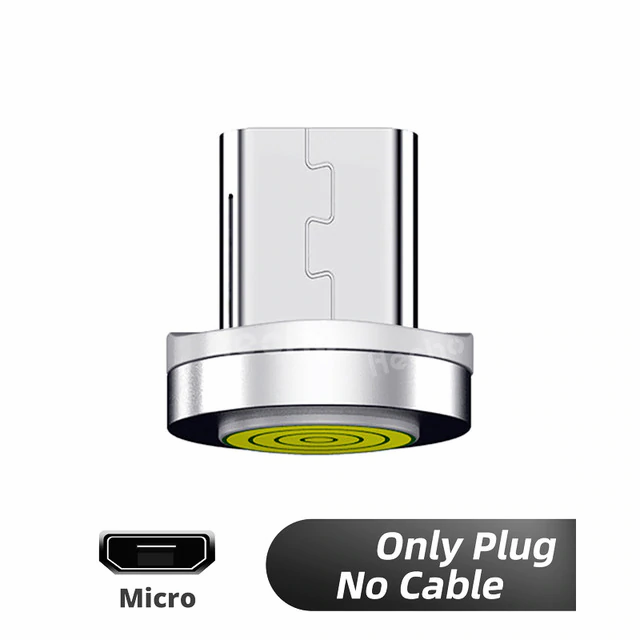 Thumbnail: Magnetic Cable Micro USB Type C Charger for Android Phones Fast Charging Magnet