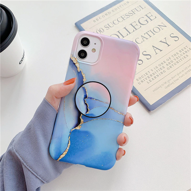 Thumbnail: Gradient Marble for iPhone 11 11Pro Max XR XS Max 7 8 Plus 11Pro iPhone SE 2 12
