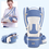 縮圖：New 0-48 Month Ergonomic Baby Carrier Infant Baby Hipseat Carrier 3 in 1 Front