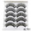 Thumbnail: Mink Eyelashes 5 Pairs 3D Mink Lashes Handmade Natural False Eyelashes Eyelash