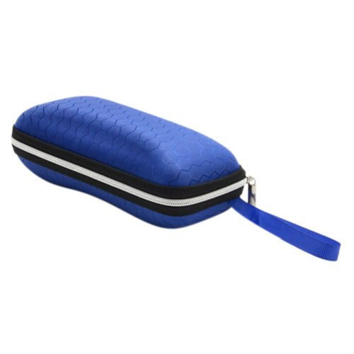 Thumbnail: Sunglasses Case Holder Glasses Box With Lanyard Zipper Eyeglass Protector Box