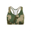Thumbnail: Green Camo Back Color Sports Bra
