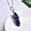 Miniaturbild: 1PC Natural Crystal Rose Quartz Amethyst Pendant Magic Repair Healing