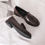 Thumbnail: Spring Soft Work Oxfords Buckle Chunky Heels