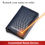 Thumbnail: Aluminum Metal Credit Business Mini Card Wallet Man Women Smart Wallet