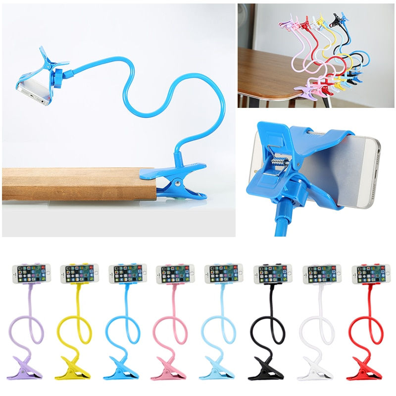 Thumbnail: Universal 360 Rotating Flexible Lazy Holder Phone Stand Long Arm Support