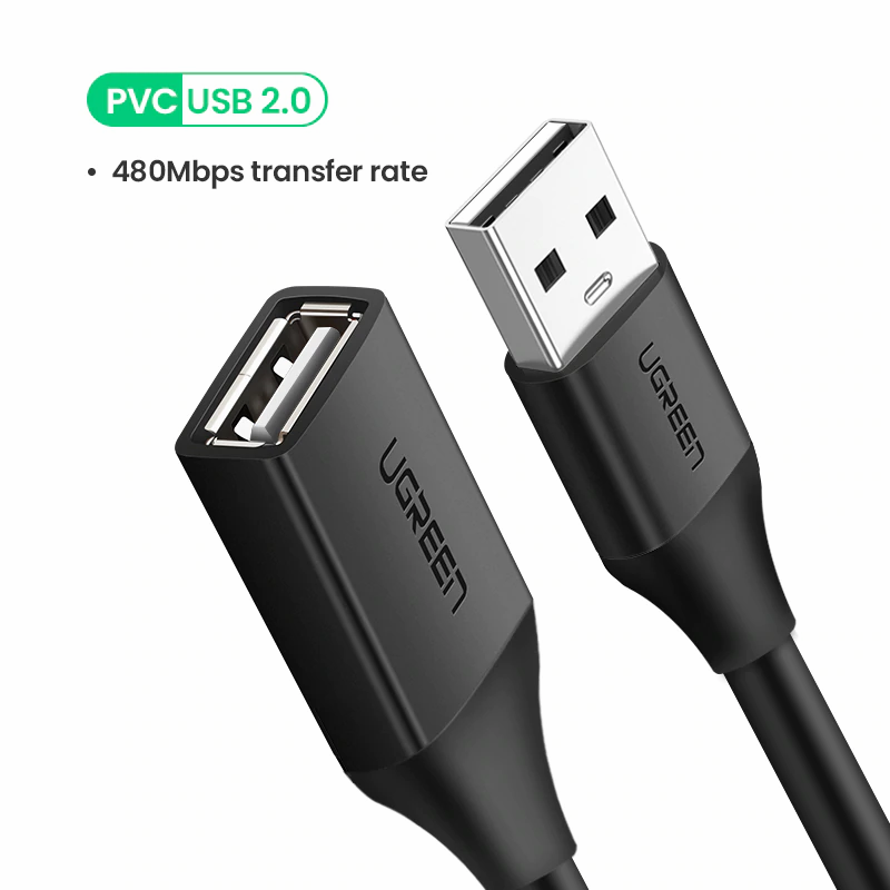Thumbnail: USB 3.0 Cable for Smart-Tv PS4 Xbox One SSD USB 3.0 2.0 USB Extender Cord