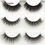 Miniatyrbild: 3 Pairs Mink Eyelashes Natural False Eyelashes 3D Mink Lashes Makeup Soft