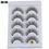 Thumbnail: 5 Pairs 4D Mink Lashes Fluffy Wispy Eyelashes Natural Long Eyelash Extension