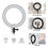 Thumbnail: LED Ring Light 8.6 Inch Camera Ringlight Tripod Stand Phone Holder for YouTube