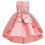 Thumbnail: Kids Party Dress for Girls Lace Folwer Embroidered Dress  Girls
