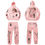 Thumbnail: Sportsuit Women Streetwear Tracksuits Hip Hop Casual Two Pieces Set Hoodie