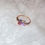 Thumbnail: Sweet Heart Flower Cubic Zircon Adjustable Rings Bague Jewelry