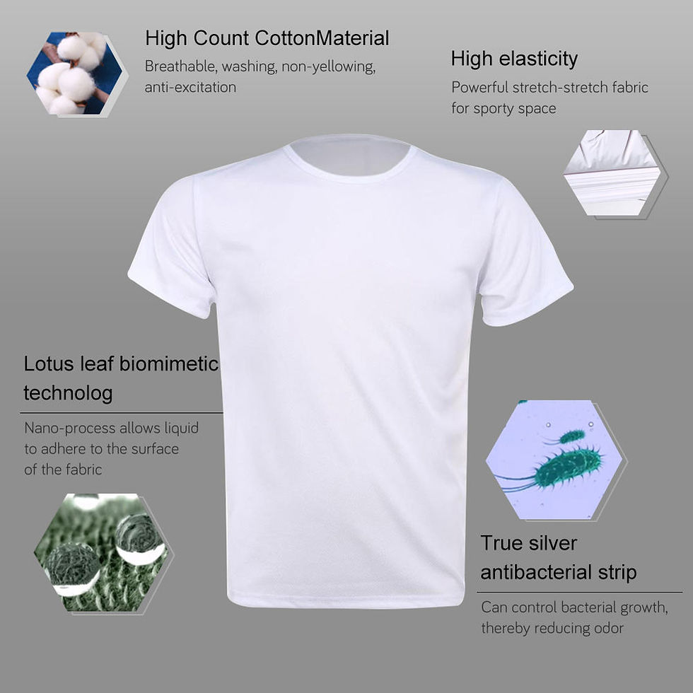 Thumbnail: Dirty Men T-Shirt Creative Hydrophobic Waterproof Anti- Quick Dry