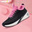 Thumbnail: Women Running High Increasing Walking Shoes Pink  Rubber Outsoles Size 35-40