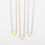 Küçük resim: Stainless Steel Love Heart Chain Necklace Valentine's Day