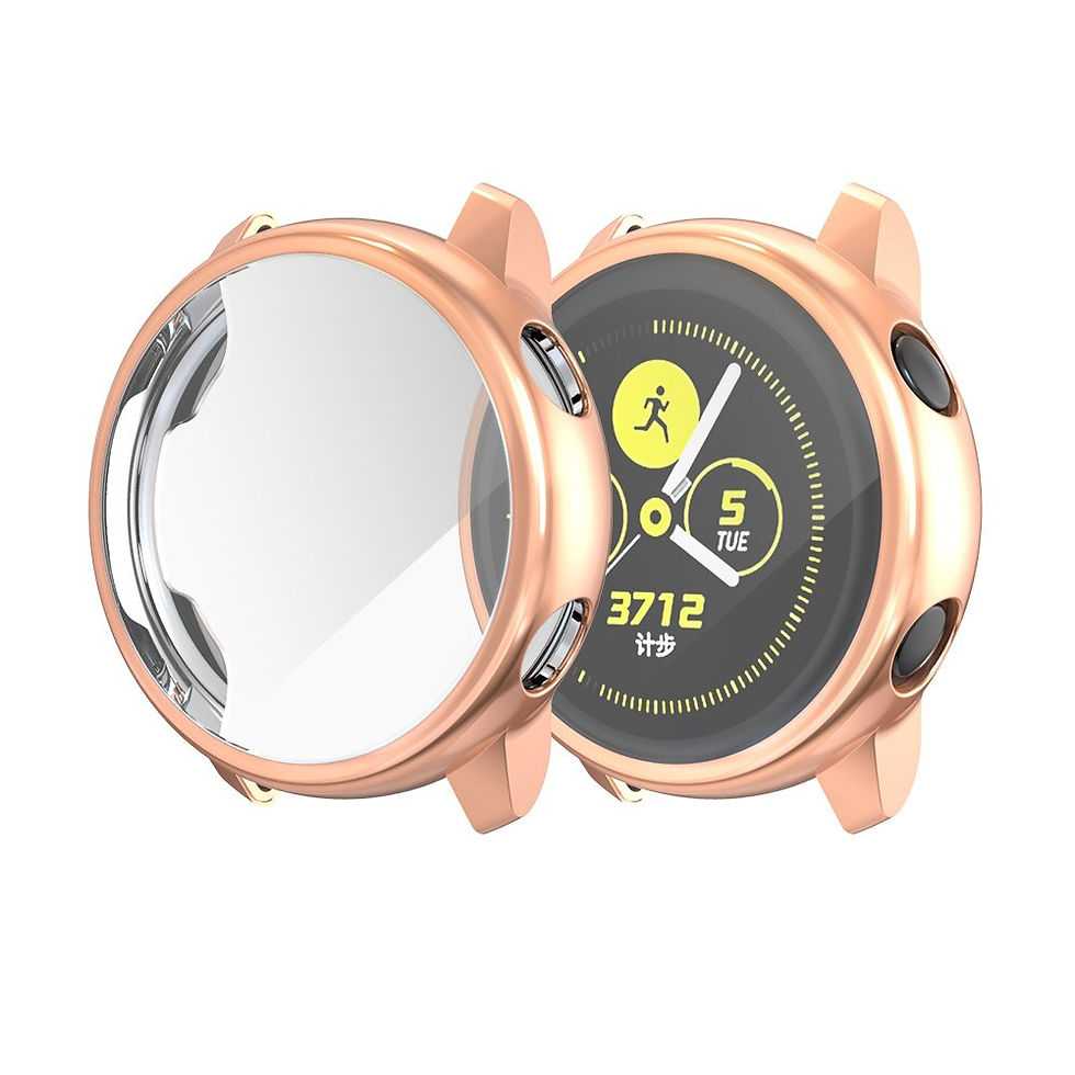 Thumbnail: Case for Samsung Galaxy Watch Active 2 Active 1 Bumper Accessories Protector