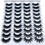 Thumbnail: 20 Pairs Natural False Eyelashes Fake Lashes Long Makeup 3d Mink Eyelashes