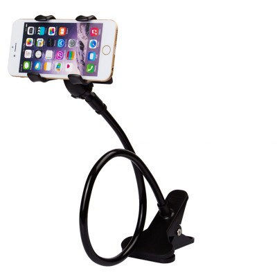 Thumbnail: Universal Long Arm Clip Mount Phone Stand for iPhone Mobile Phone