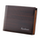Thumbnail: Vintage Men Leather Wallet Short Slim Male Purses Money