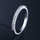 Thumbnail: Handmade Eternity Promise Crystal Ring AAA Cz Zircon Engagement Wedding Band