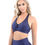 Thumbnail: SALE! 50% OFF! Venice Activewear Sports Bra - Navy [MADE IN ITALY] - Size Small