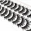 Thumbnail: 5/10 Pairs Natural False Eyelashes Fake Lashes Long Makeup 3d Mink Lashes