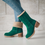 Thumbnail: Women Winter Fur Warm Snow Boots Ladies Warm Wool Booties Ankle Boot Comfortable