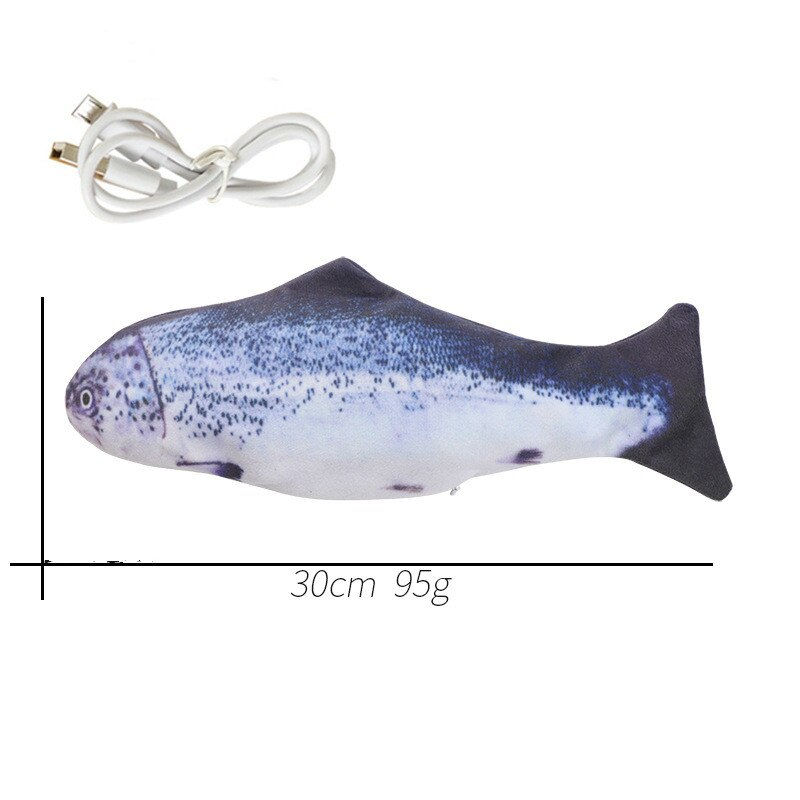 Thumbnail: 30CM Pet Cat Toy Electric USB Charging Simulation Dancing Moving Floppy