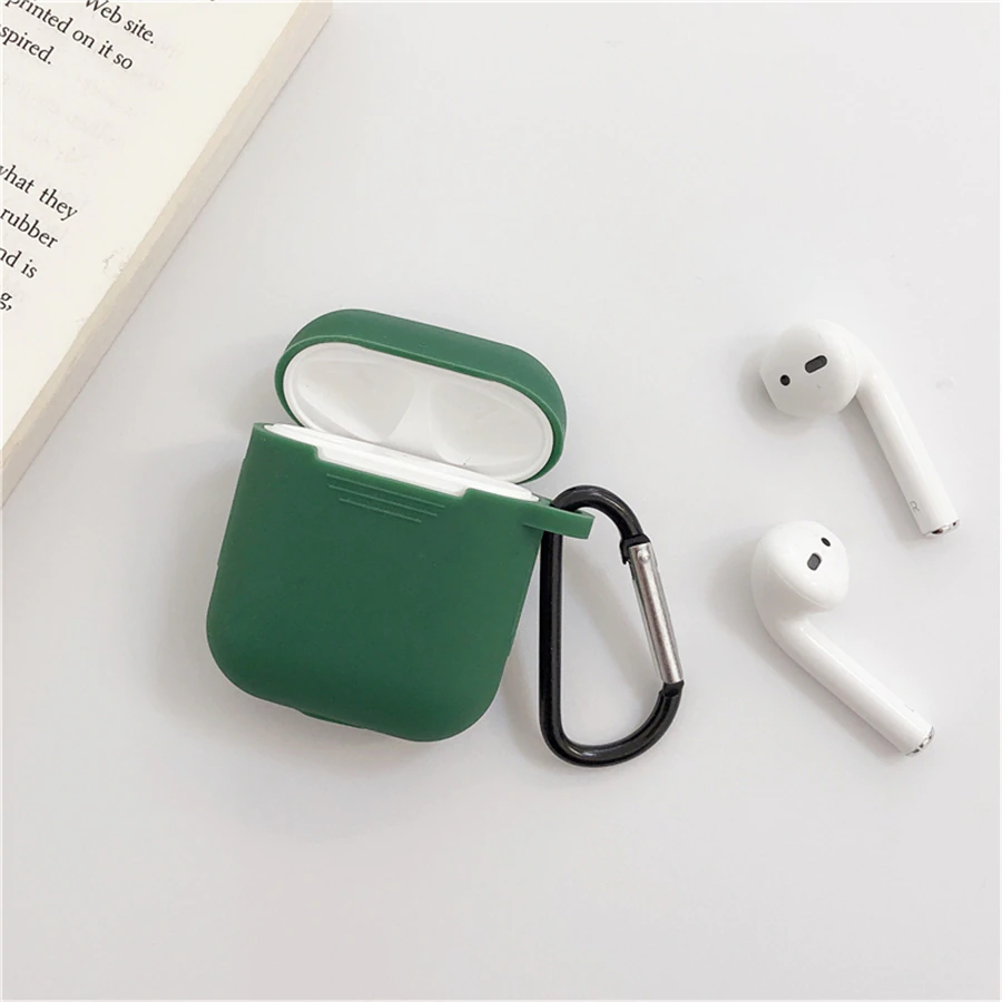 Thumbnail: Mini Soft Silicone Case for Apple Airpods Shockproof Cover