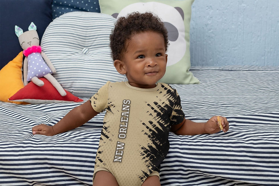 Thumbnail: New Orleans Football Onesie
