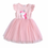 縮圖：Girls Unicorn Tutu Dress Kids Sequined Princess Vestido Girls Birthday Party