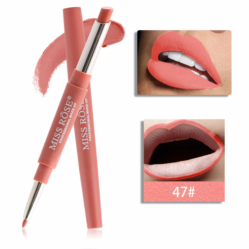 Thumbnail: Professional Makeup Double-End Liplipstick Pencil Waterproof Long Lasting Tint