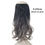Thumbnail: No Clip Wave Halo Hair Extensions Ombre Synthetic Natural Black Blonde Pink