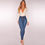 Thumbnail: High Waist Jeans for Women Slim Stretch Denim Jean Bodycon Button Skinny Push Up