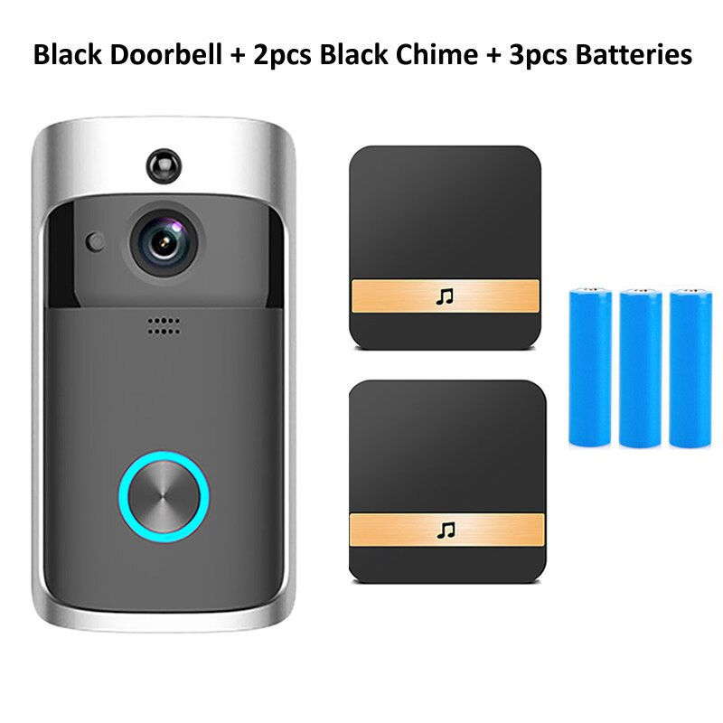 Thumbnail: Smart Doorbell Camera Wifi Wireless Call Intercom Video-Eye for Apartments