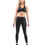 Thumbnail: Cortina Activewear Leggings - Black [MADE IN ITALY]